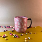 تصویر ماگ روح صورتی کیوت هالووینی 