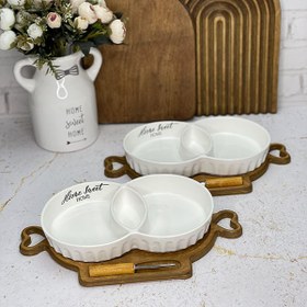 تصویر مزه خوری گرد زیرچوب 