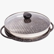 تصویر تابه گریل چدنی نالینو مدل Spiza سایز ۲۸ 