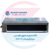 تصویر داکت اسپلیت اینورتر هایسنس سرد و گرم مدل HID-30 