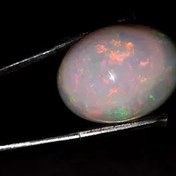 تصویر اوپال شناسنامه دار طبیعی درشت و نفیس 