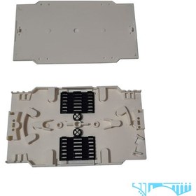 تصویر کاست پچ پنل فیبر نوری نگزنس با بهترین قیمت - فروشگاه اینترنتی شبکه پل Nexans Splice Cassette Heat Shrink Protectors Small