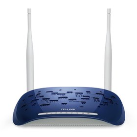 تصویر مودم روتر +ADSL2 بیسیم N300 تی پی لینک مدل TD-W8960N 