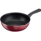 تصویر ماهی تابه ووک سایز 26 تفال مدل تمپو فلیم ساخت فرانسه مدل Tefal TEMPO FLAMEC3047783 