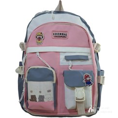 تصویر کوله پشتی KEKEMIBAG کد ۰۴ از جنس کتان 