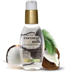 تصویر سرم ضد موخوره و شکنندگی مدل شیر نارگیل 118میل ا جی ایکس Ogx Anti Breakage Serum Coconut Milk