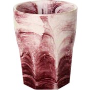 تصویر جامدادی رومیزی مدل glass طرح مرمر 