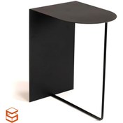 تصویر میز عسلی نیم دایره آهنی مدل MA03 