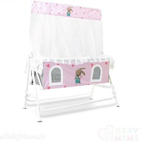 تصویر گهواره نوزاد شادی مدل خرگوش 