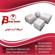 تصویر دریچه ارت بتنی ۴۰*۴۰کد 402B 