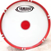 تصویر طبل محرم یاماها طبل پهن 60 با دسته و بند 