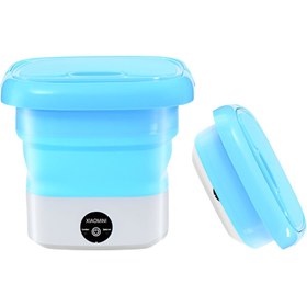 تصویر لباسشویی و خشک کن تاشو مسافرتی 