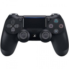 تصویر دسته بازی PS4 سونی سری DualShock 4 لوازم جانبی کنسول بازی مشکی متفرقه دسته بازی PS4 سونی سری DualShock 4 -