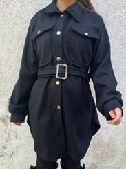 تصویر پالتو فوتر مشکی 