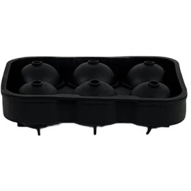 تصویر قالب یخ گرد سیلیکونی 