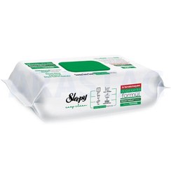 تصویر دستمال مرطوب تمیزکننده سطوح اسلیپی مدل 002 بسته ۱۰۰ عددی 
