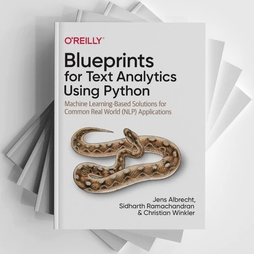 خرید و قیمت کتاب Blueprints for Text Analytics Using Python | ترب