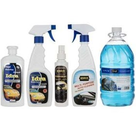 تصویر مجموعه مواد شوينده خودرو ايدرا مدل 06 بسته 9 عددي ا Idra 06 Car Cleaner Pack Of 9 Idra 06 Car Cleaner Pack Of 9
