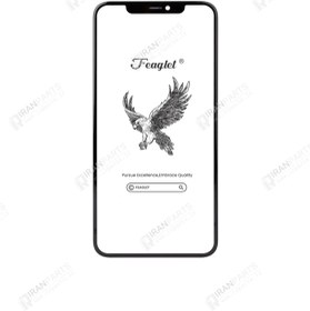 تصویر گلس تعمیراتی آیفون iPhone XS Max با فریم iPhone XS Max Repair Glass With Frame