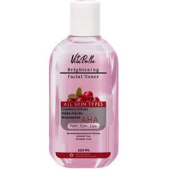 تصویر تونر روشن کننده ویتابلا ۲۲۰ میلی لیتر مناسب انواع پوست 