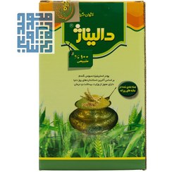 تصویر ساشه داليناژ سبوس گندم ناژوان گیاه 40 عددی Dalinazh Powder Wheat bran Nazhvan Giah 40 sachets