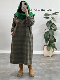 تصویر کفتان پشمی کد۷۶۷۸۷ Kaftan