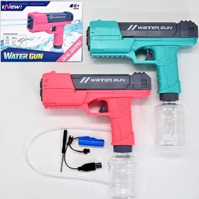 تصویر تفنگ آبپاش الکتریکی مخزن دار شارژی 