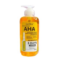 تصویر خرید سرم AHA اصل برای روشن شدن پوست صورت و بدن | قیمت سرم AHA لنسیاد 