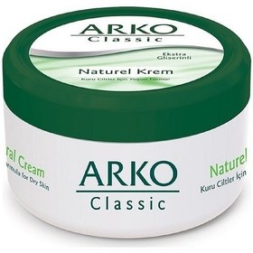 تصویر کرم مرطوب کننده کاسه ای کلاسیک آرکو ARKO CLASSIC MOISTURISING CREAM FOR DRY SKIN 150 ML