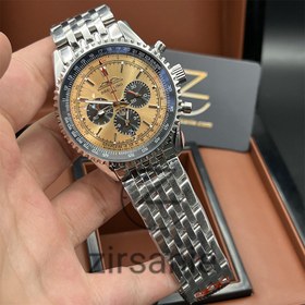 تصویر ساعت مچی مردانه برایتلینگ کرنوگراف Breitling Silver Orange Chronograph 