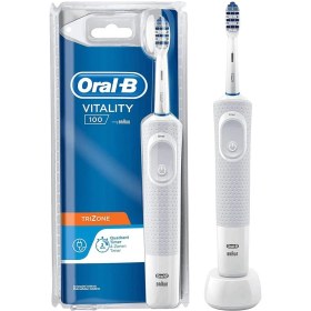 تصویر مسواک برقی اورال بی Oral-B مدل Vitality 100 با یدک Trizone 