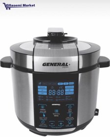 تصویر زودپز 35 کاره جنرال مدل GE-9823 Pressure cooker 35 functions General model GE-9823