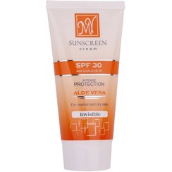 تصویر کرم ضد آفتاب بی رنگ مای SPF30 مناسب پوست نرمال تا خشک 50 میل My SPF30 Sunscreen Cream For Normal To Dry Skins 50ml