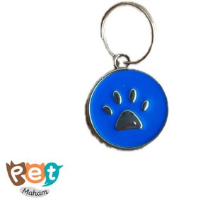 تصویر آویز پلاک قلاده طرح پنجه 1131 