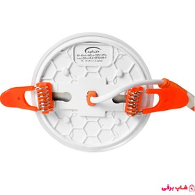 تصویر پنل خزرشید 8 وات دایره 