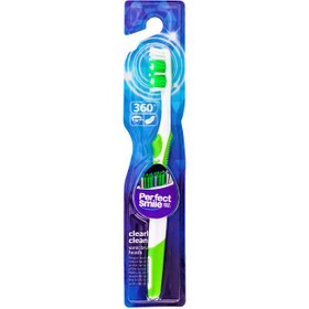 تصویر مسواک پرفکت اسمایل مدل 360 درجه با برس نرم ا Perfect Smile 360dg Toothbrush Perfect Smile 360dg Toothbrush