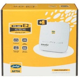 تصویر مودم 3G/4Gایرانسل مدل FD-i40 E2 همراه با 30گیگ اینترنت 1 ماهه انلاک FD-i40 E2