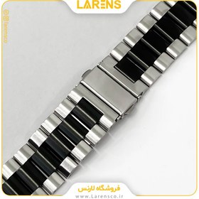 تصویر لارنس | قیمت و خرید بند اپل واچ Rolex سری Plus اپل واچ 42/44/45mm رنگ Silver Black 