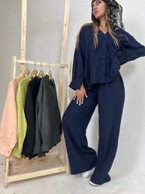 تصویر ست سیلک ریزشی لیکیا Silk set