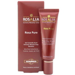 تصویر رزالیا ژل ضد جوش پوست رزا پیور 30 میل ROSA PURE 