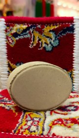 تصویر مهر بیضی ساده بزرگ 