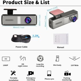 تصویر دوربین ثبت وقایع دو دوربین مدل V8 