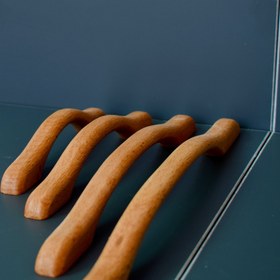 تصویر دستگیره چوبی کد H6 