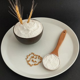 تصویر نشاسته گندم مرغوب 