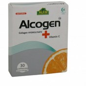 تصویر کپسول آلکوژن با ویتامین C آلفا ویتامینز - 30 عددی ALFA Vitamins Alcogen + vitamin C