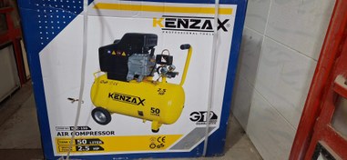 تصویر کمپرس باد ۵۰ لیتری روغنی کنزاکس کد۱۵۰ Knc-150