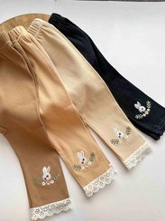 تصویر لگ دخترانه خرگوشی سایز ۶۵ و ۷۰ 