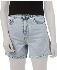 تصویر شلوارک جین زنانه آبی روشن سوپردرای Superdry کد M19S50502C 