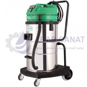 تصویر جاروبرقی صنعتی 3موتور اتوماتیک GREEN H703A 