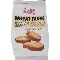 تصویر نان سوخاری گندم نان آوران مقدار 200 گرم Nanavaran Wheat Rusk 200gr